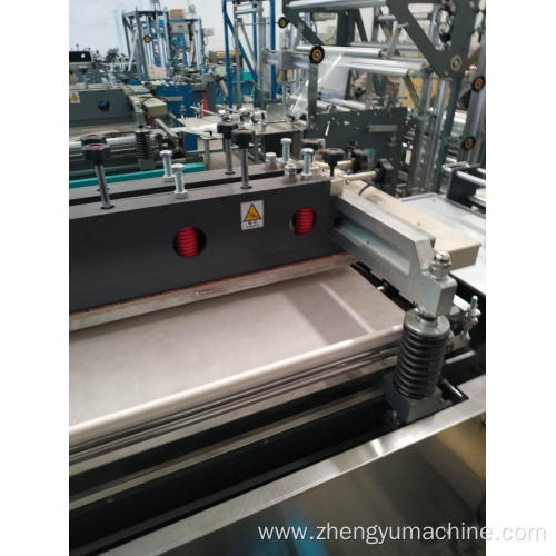 middle side seal plastic bag machine